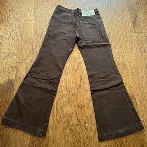 SOLD Mason Ryder bell bottom brown made in USA flare jeans RARE